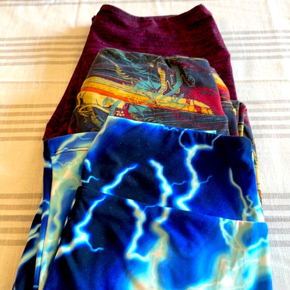 LuLaRoe Leggings OS Lot 1 - Picture 1 of 5